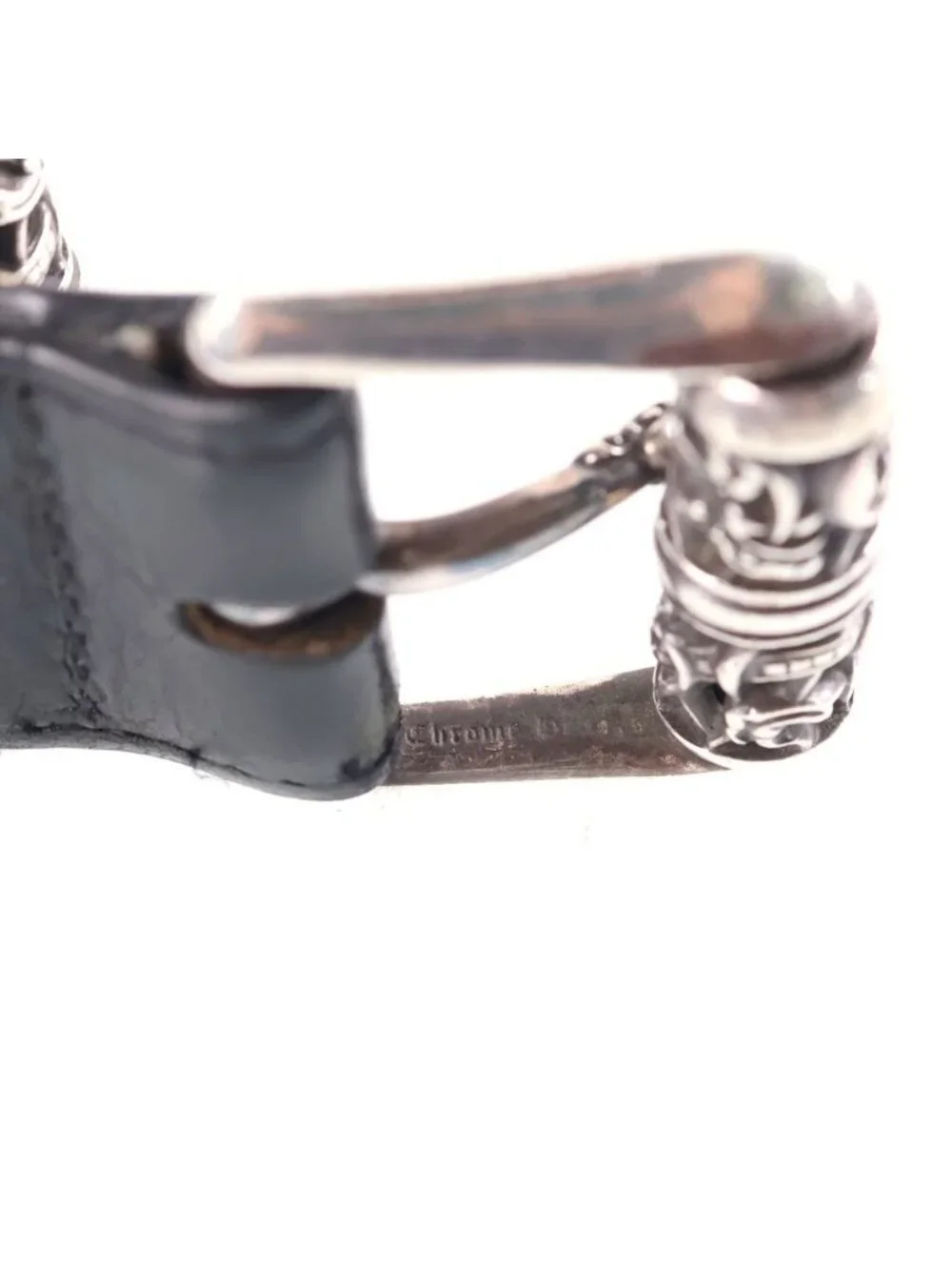 Chrome Hearts Celtic Roller Leather Belt